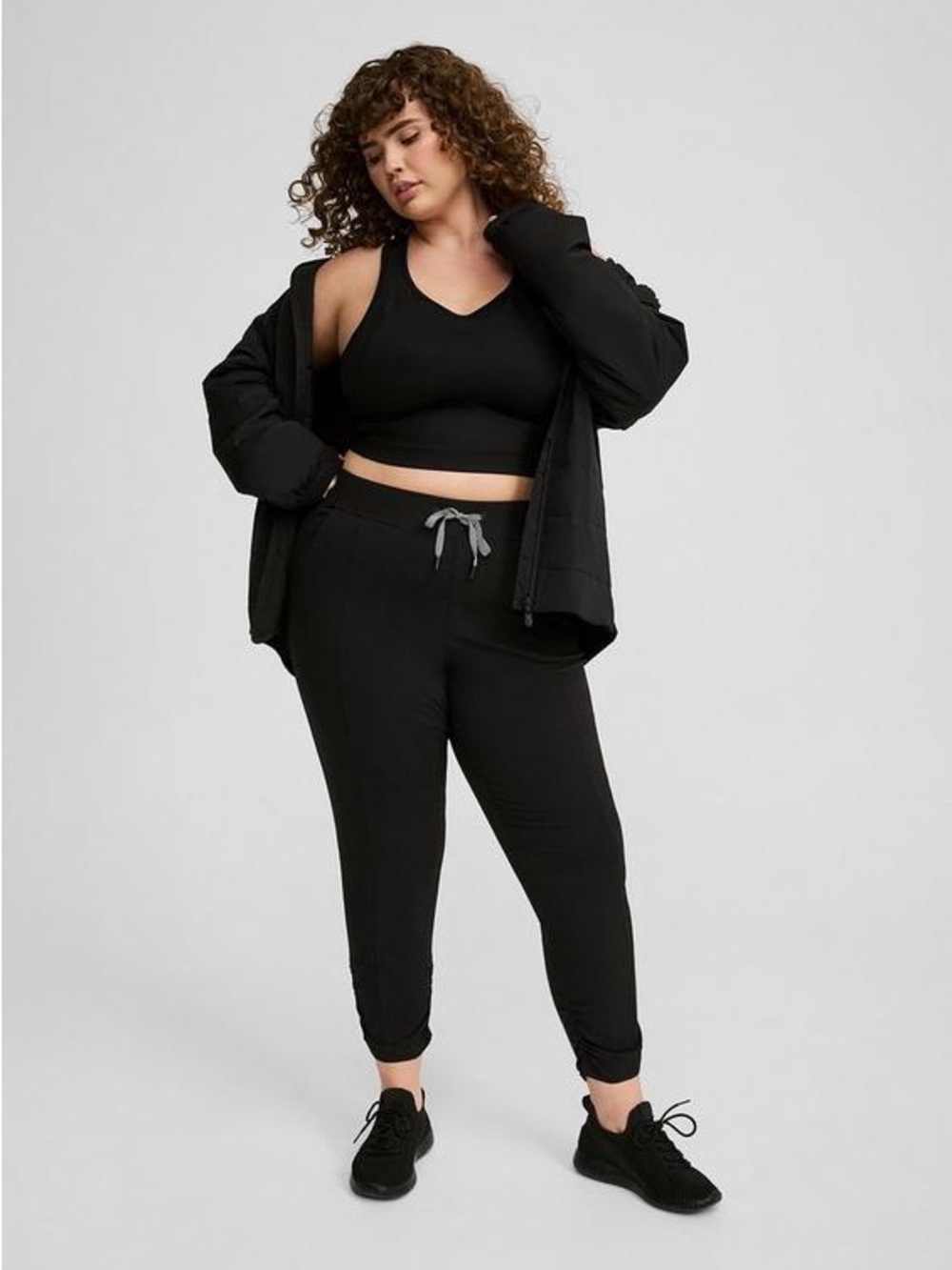 Torrid Happy Camper Ripstop Crop Active Park Hopper Pant NWT